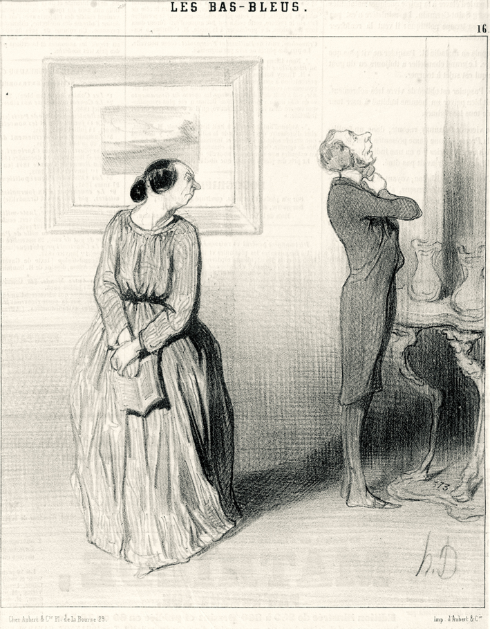  奥诺雷·杜米埃 Honore Daumier ——安排我的玫瑰花！